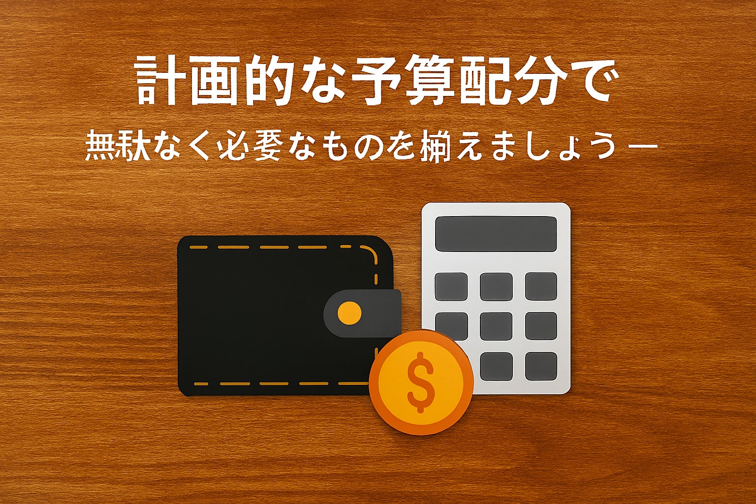 アクセサリー購入の予算計画